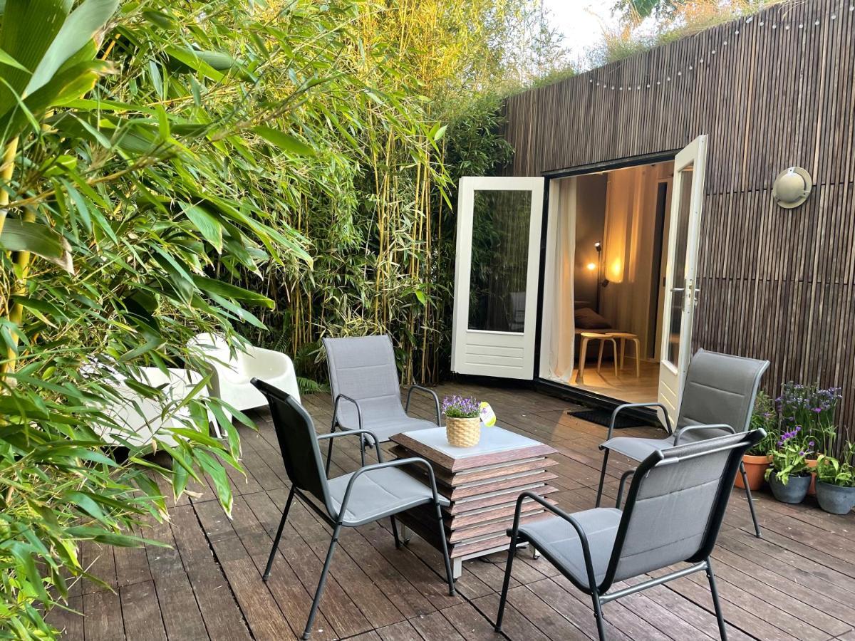Tiny-House Van Zeecontainers Bij Het Bos Oranjewoud Exteriör bild